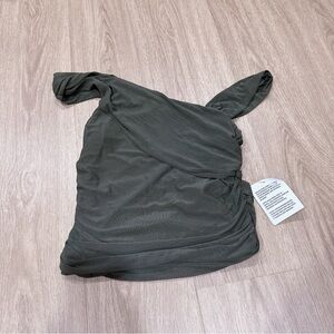 ASOS Olive Green Crop Top